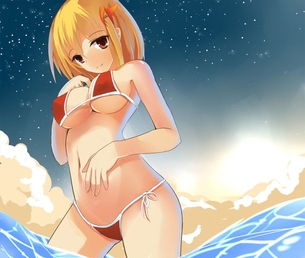 【海の日】海と水着と東方キャラの画像 58枚