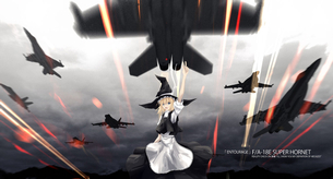 東方キャラと戦闘機の画像 50枚