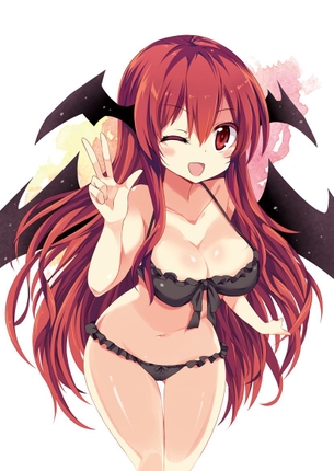 【7月5日はビキニの日】東方キャラの黒ビキニ画像 50枚