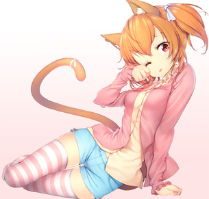 【二次】ニーソックスと美少女の脚を眺めるスレ【萌えエロ画像】