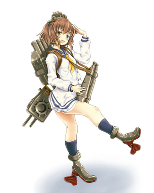艦隊これくしょん～艦これ～ 陽炎型駆逐艦8番艦（雪風）のエロ画像集