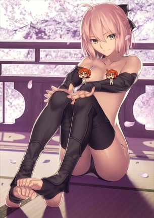 【画像】『FateGo』の沖田さんのふともも肉がエッチ過ぎて課金厨に目覚めてしまう件www