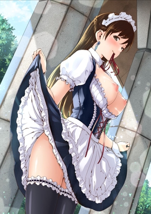 メイドのエロ画像をアップ！