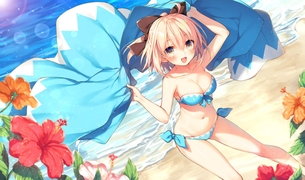 【二次・ZIP】虹美少女のふっくらおっぱい谷間画像