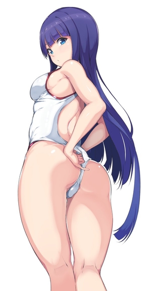 競泳水着の二次エロ画像