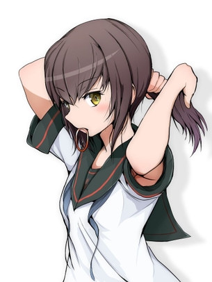 【二次・ZIP】可愛い女の子が髪の毛結んでる画像ください