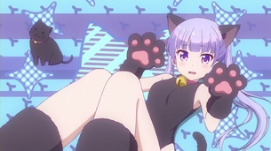 NEW GAME!!第2話「これじゃあただのコスプレだにゃー！」 アニメ キャプチャー画像