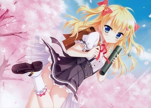 【二次・ZIP】春分の日なので桜と美少女の画像まとめ100枚