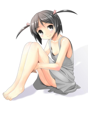 胸チラの二次エロ画像で！