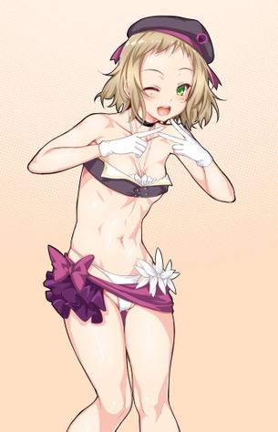 おへそのよさを再確認できるエロ画像