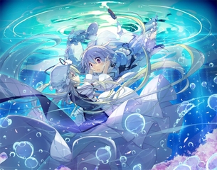東方キャラが水中にいる画像 50枚