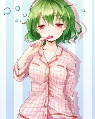 【11月8日はいい歯の日】東方キャラが歯を磨いている画像 50枚