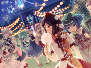 【例大祭】東方キャラと祭りの画像 50枚