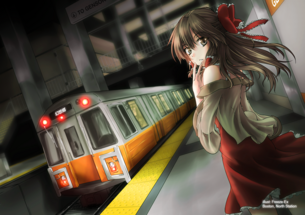 東方キャラと電車の画像 50枚