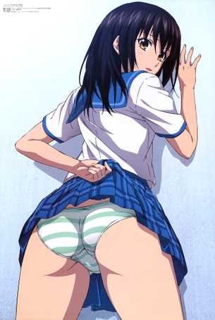 パンツが見えるアニメピンナップのエロさは異常！