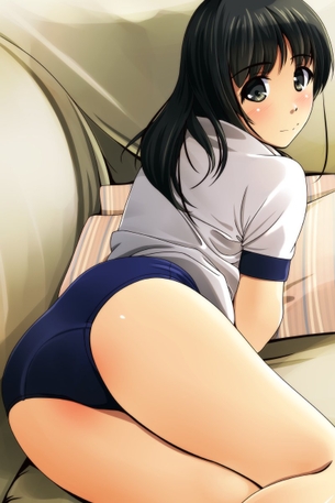 【2次】体操服姿の可愛い女の子の二次エロ画像 その24【体操服】