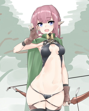 エルフのエロ画像をアップ！