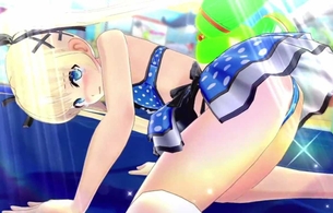 『閃乱カグラ PEACH BEACH SPLASH』の『DOAX3』コラボで女の子がエロいことされてるPV