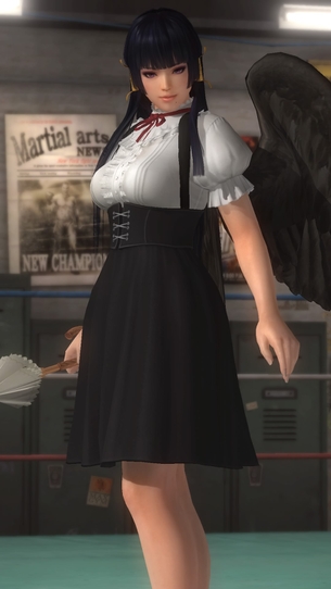 DOA5LR お嬢様の休日コスチュームのパンツコレクション（女天狗、フェーズ4編）