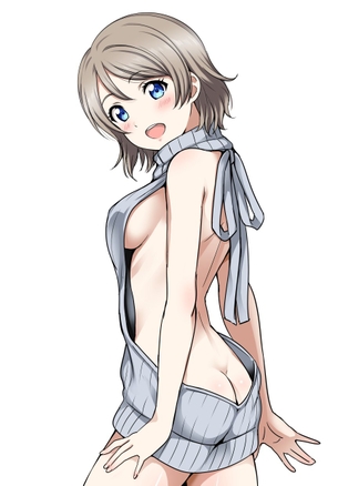 【画像】『ラブライブ！サンシャイン』DTをコロすセーターを着た渡辺曜ちゃんエロ過ぎ問題wwwwww