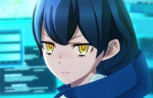 『デジモンストーリー ハッカーズメモリー』太ももとか脇がエロい感じの貧乳女の子