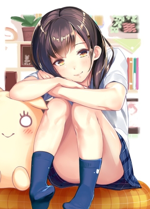 【風よ吹け！】パンツが見えそうで見えないミニスカJK達のエロ画像