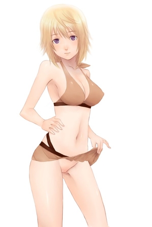 たくし上げの二次エロ画像くだしあ。