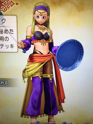 ドラクエ11のおどりこの服エロすぎワロタwwwwwwwwwwwwwww