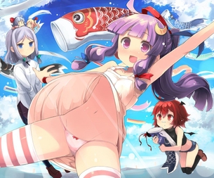 ニーソのエッチな画像見たいよね？