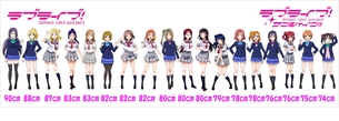 『ラブライブ！サンシャイン』キャラのおっ◯い差wwwwwwwwww