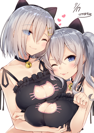 【艦これ】ねこランジェリーを着た艦娘たちの微エロ画像ください！