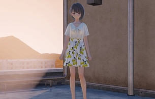 『ブルーリフレクション』DLC衣装で女の子のスカートが消失してパンツが丸見えになるバグ