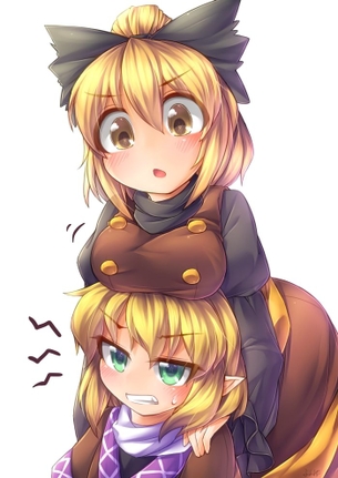 【11月8日はいいおっぱいの日】東方キャラが頭の上に胸を置いている画像 50枚