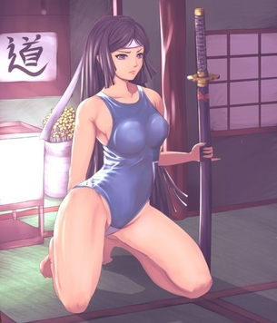 競泳水着の二次エロ画像で！