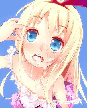 顔射のエロ画像まとめ！
