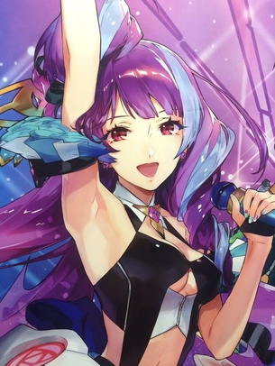 【画像】『マクロスΔ（デルタ）』美雲さん美しすぎワロタwwwwwwwwww