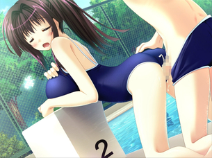 【28枚】 スクール水着の女の子の二次元エロ画像まとめ その11