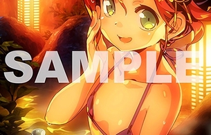 『世界樹と不思議のダンジョン2』店舗特典で女の子のエロいマイクロビキニのエロイラスト！