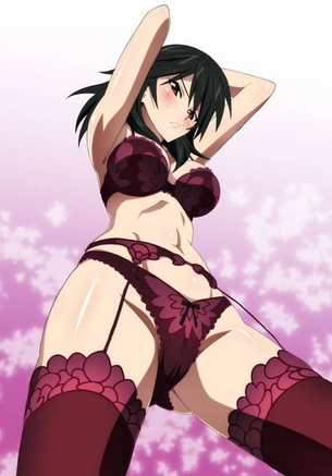 ガーターベルトの二次エロ画像で！