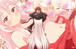 アニメ『うらら迷路帖』1話で女の子がたくし上げでエロいお腹見せで下乳とか丸見え！