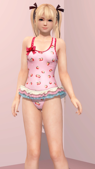 DOAX3 私的オススメ水着で撮影会（マリー・ローズ編）