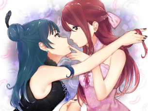 【二次・ZIP】美少女達がにゃんにゃんしてる百合レズ画像