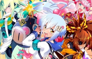 ボンバーマンの女体化『ボンバーガール』女の子の服が爆風で破けてエロい丸見えに！