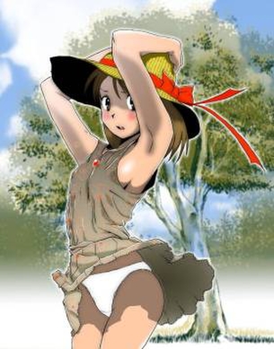わきフェチの二次エロ画像で！