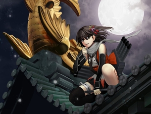 【十五夜】艦これ満月画像 2017 50枚