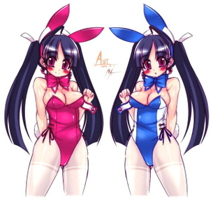 バニーガールのエロい画像