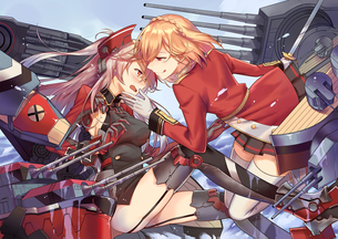 アズールレーンのエロ画像。艦これリスペクトの横スクロールゲー。 vol.1