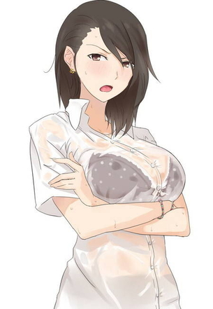 濡れ透けのエロ画像を見て幸せになろう！