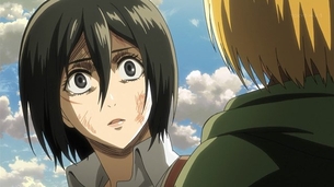 『進撃の巨人Season2』33話、ミカサが主人公過ぎる！！アルミンの作画が無駄に良かった！！