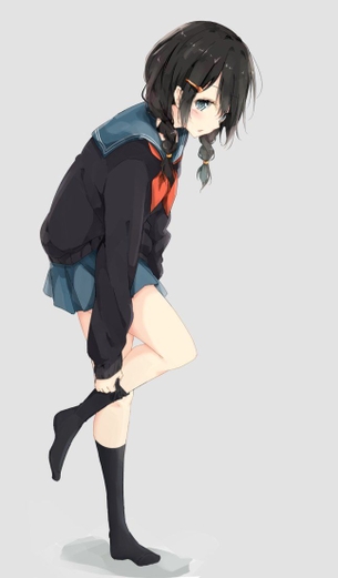 レオタードの可愛い二次元画像。